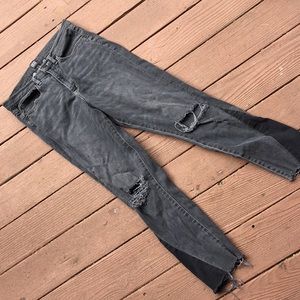 Twig high-rise cropped jean